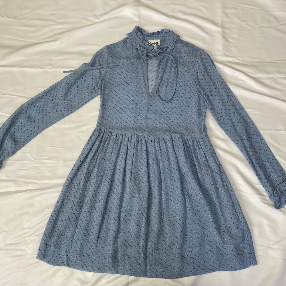 Ganni Floral Print knee-length dress - size 32